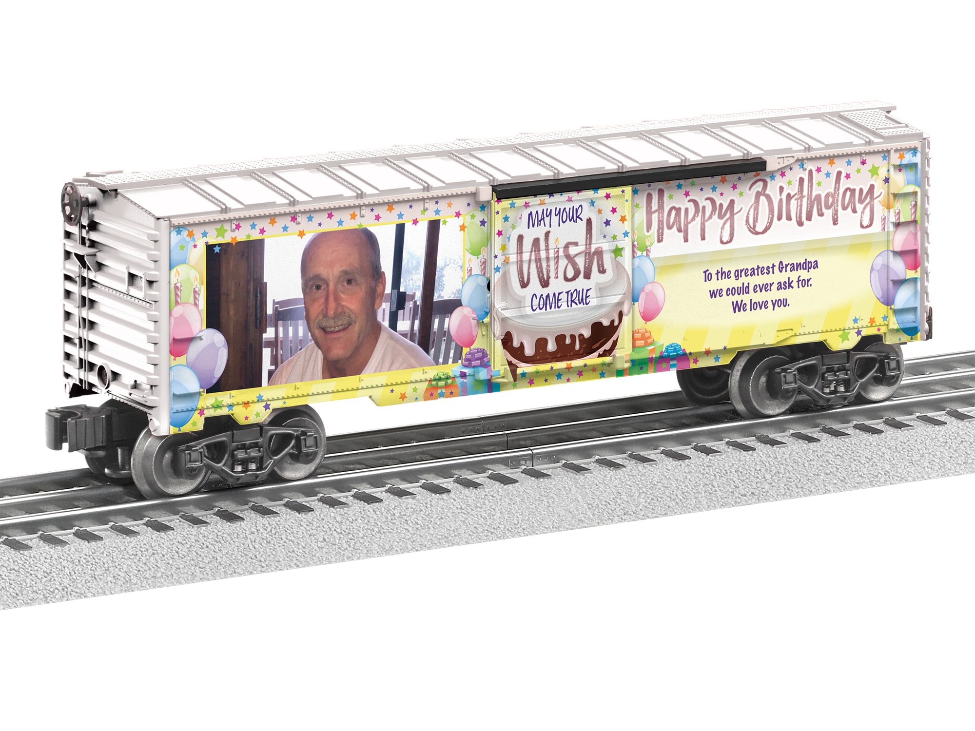 2024 Birthday Personalized Boxcar